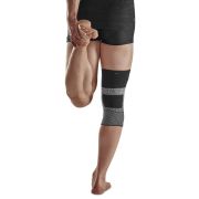 CEP - Genunchiera orto pentru compresie si protectie genunchi Max Support Compression Knee Sleeve - negru gri