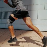 CEP - Genunchiera orto pentru compresie si protectie genunchi Max Support Compression Knee Sleeve - negru gri