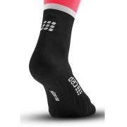 CEP - Sosete de compresie gamba femei The Run Compression W Socks Tall - roz intens negru