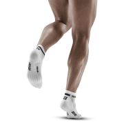 CEP - sosete compresie scurte barbati The Run Socks Low Cut - alb negru