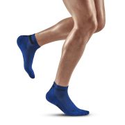 CEP - sosete compresie scurte barbati The Run Socks Low Cut - albastru negru