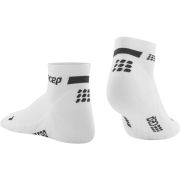 CEP - sosete compresie scurte femei The Run W Socks Low Cut - alb negru