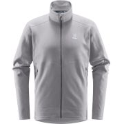 Haglofs - Jacheta subtire fleece barbati Buteo Mid - gri deschis beton