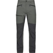 Haglofs - Pantaloni drumetie barbati Lite Flex pants - verde army beluga gri inchis magnetita