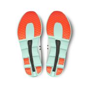 On Cloudboom Echo - pantofi alergare maraton pentru barbati - alb negru verde White | Mint
