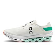 On Cloudboom Echo - pantofi alergare maraton pentru barbati - alb negru verde White | Mint