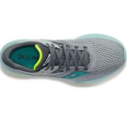 Saucony - pantofi alergare pentru barbati Ride 16 - gri Fossil verde palmier negru