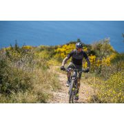 Northwave - tricou ciclism mânecă scurtă pentru bărbați Storm Air Jersey - gri închis galben fluo