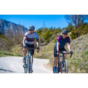 Northwave - tricou ciclism mânecă scurtă pentru bărbați Storm Air Jersey - gri închis galben fluo