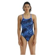TYR - costum baie intreg pentru femei - Diploria Diamondfit - albastru
