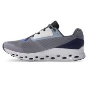 On Cloudstratus - pantofi alergare pentru barbati - gri deschis Fossil gri inchis Midnight alb