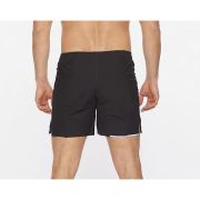 2XU - Pantaloni scurti de alergare pentru barbati Light Speed 7" Cover Shorts - negru reflectorizant