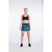 2XU - Pantaloni scurti de alergare pentru femei Aero 5 inch Shorts - albastru multicolor