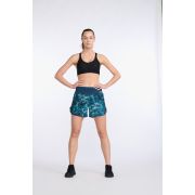 2XU - Pantaloni scurti de alergare pentru femei Aero 5 inch Shorts - albastru multicolor