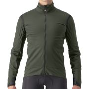 Castelli - Jacheta ciclism vreme rece sau iarna, Alpha Ultimate Insulated jacket - verde inchis militar kaki
