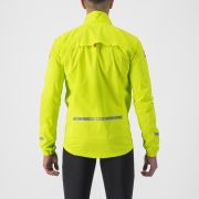 Castelli - Jacheta ciclism waterproof ploaie Emergency 2 Rainjacket - galben fluo