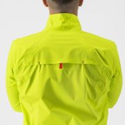 Castelli - Jacheta ciclism waterproof ploaie Emergency 2 Rainjacket - galben fluo