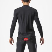 Castelli - bluza corp ciclism maneca lunga Bandito Wool LS base layer - negru