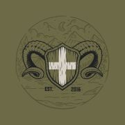 Instinct - Tricou sport Valley Series Organic TS - verde army model Mouflon