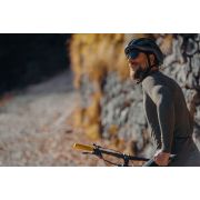 Northwave - bluză ciclism pentru bărbați mânecă lungă Trip Knit - verde army negru
