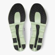 On Cloudboom Echo - pantofi alergare maraton pentru barbati - alb negru verde deschis