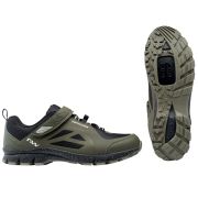 Northwave Escape Evo - pantofi pentru ciclism MTB All Mountain - verde inchis army negru