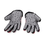 Woom - manusi ciclism copii tens bike gloves - mov negru gri