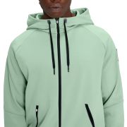On Cloud - hanorac cu fermoar pentru barbati Zipped Hoodie - verde deschis mosc