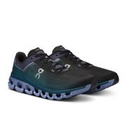 On CloudFlow 4 - pantofi sport pentru barbati - negru albastru furtuna albastru deschis