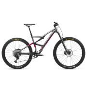 Orbea OCCAM H10 Glitter Anthracite-Metallic Red - măsura S - bicicletă MTB Trail full suspension