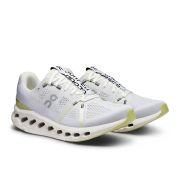 On Cloudsurfer - pantofi alergare pentru barbati - gri alb galben deschis