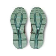 On Cloudwander Waterproof - pantofi alergare pentru femei - roz deschis verde iedera