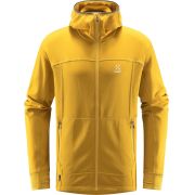 Haglofs - Jacheta fleece barbati Betula Hood - galben frunze de toamna