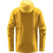 Haglofs - Jacheta fleece barbati Betula Hood - galben frunze de toamna