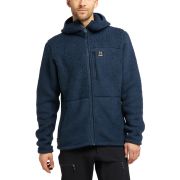 Haglofs - Jacheta groasa fleece barbati Pile Hood - albastru inchis