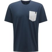 Haglofs - Tricou casual bumbac barbati Mirth Tee - albastru inchis