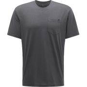 Haglofs - Tricou casual bumbac barbati Mirth Tee - gri inchis magnetita