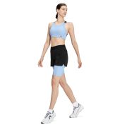 On Cloud - pantaloni scurti pentru femei Active Shorts - negru albastru deschis stratosfera