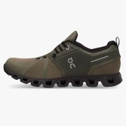 On Cloud 5 Waterproof - pantofi alergare pentru barbati - verde maro maslina