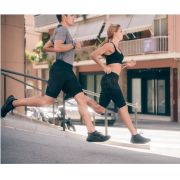 CEP - Pantaloni scurti alergare pentru barbati cu compresie Shorts 2 in 1 - negru