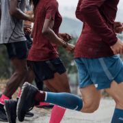 CEP - Sosete de compresie gamba barbati The Run Compression Socks Tall - negru