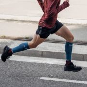 CEP - Sosete de compresie gamba barbati The Run Compression Socks Tall - negru