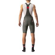 Castelli - Pantaloni ciclism scurti cu bretele Competizione bibshorts- verde kaki