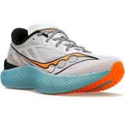 Saucony - pantofi alergare pentru barbati Endorphin PRO 3 - gri ceata portocaliu Viziorange albastru deschis