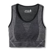 Smartwool - bustiera sport femei Intraknit Racerback W Bra - negru gri