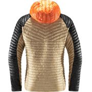 Haglofs - Jacheta iarna barbati L.I.M Mimic Hood - maro deschis nisip negru magnet portocaliu