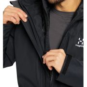 Haglofs - Jacheta iarna barbati puf si Gore-Tex, Alv 3-in-1 Down GTX - negru real