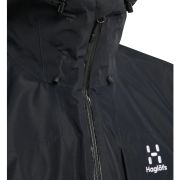 Haglofs - Jacheta iarna barbati puf si Gore-Tex, Alv 3-in-1 Down GTX - negru real
