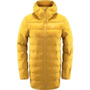 Haglofs - Jacheta iarna femei din puf Dala Mimic Parka - galben flori de toamna