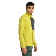 Haglofs - Jacheta subtire barbati Mirre Mid jacket - galben fluo aurora negru